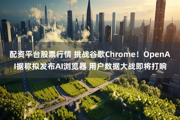 配资平台股票行情 挑战谷歌Chrome!OpenAI据称拟发布AI浏览器 用户数据大战即将打响
